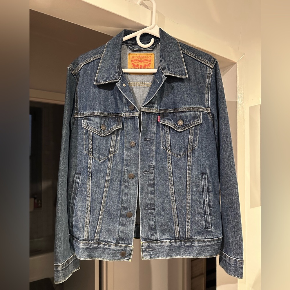 Levi Blue Trucker Denim Jacket Small